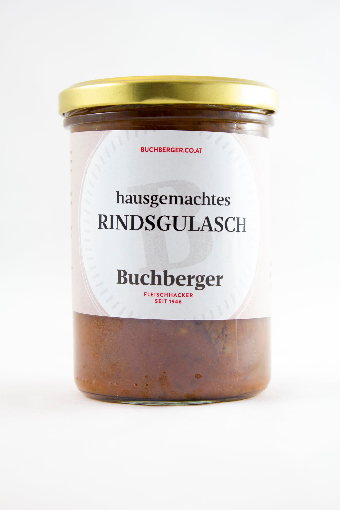 Rindsgulasch im Glas
